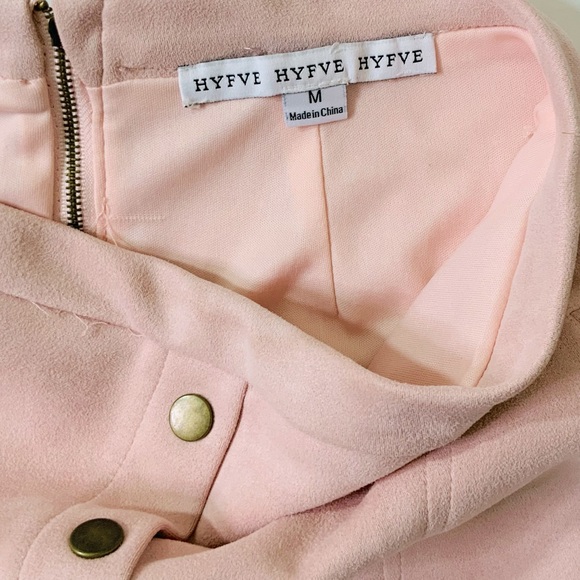 Hyfve Pink Mini Skirt NWOT - Picture 6 of 9